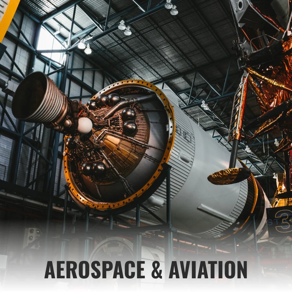 Industrial packaging for aerospace and aviation projects