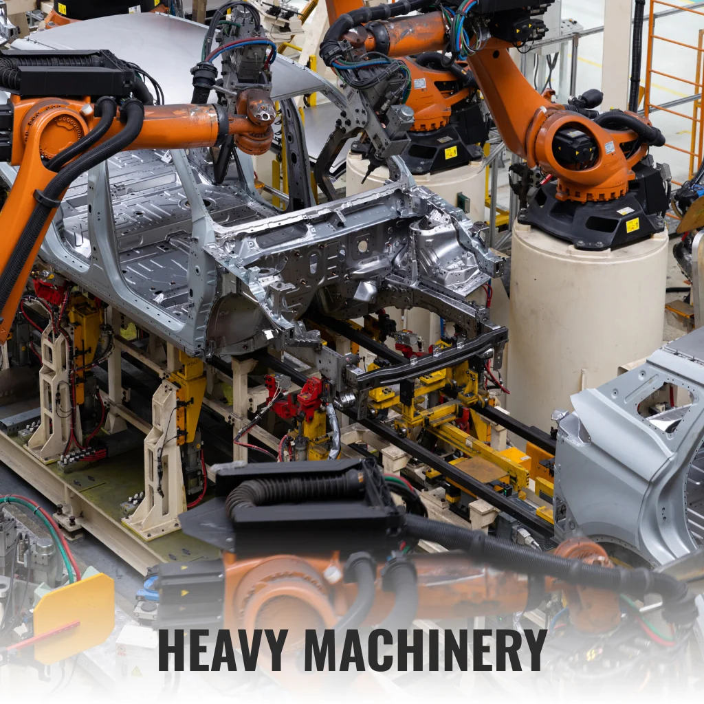 Industrial machinery packaging